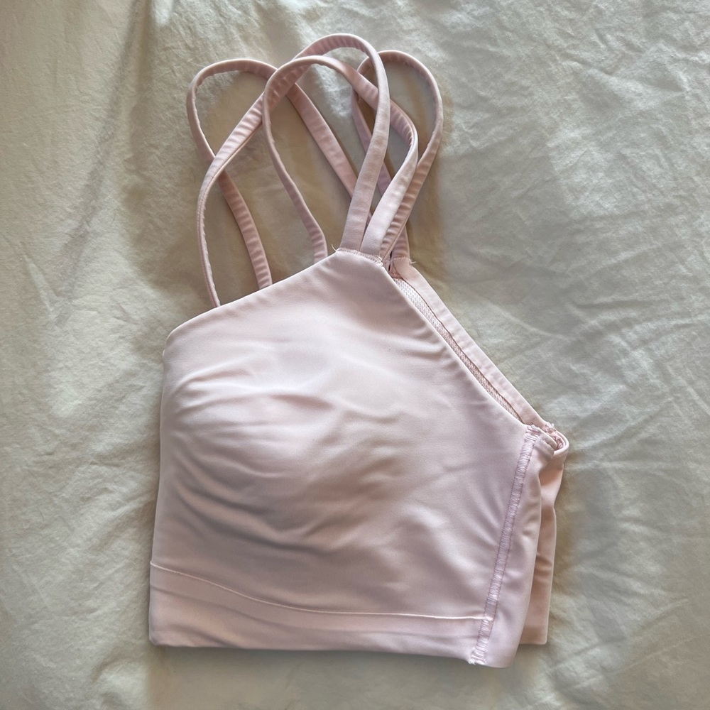 Lululemon Like a Cloud Pink Sports Bra